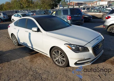 2020 Genesis G80 3.8 Awd из США, поврежденный, VIN KMTFN4JE4LU334950